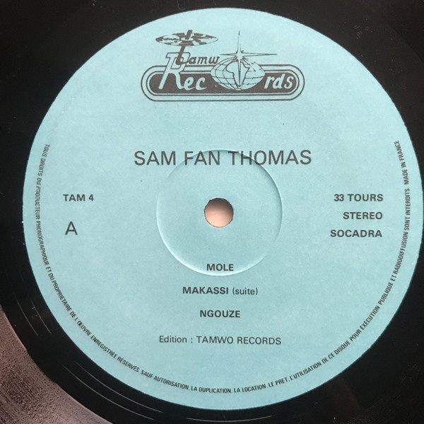 Sam Fan Thomas - Makassi | Tamwo Records (TAM 4) - 5 Sam Fan Thomas - Makassi | Tamwo Records (TAM 4) - 5
