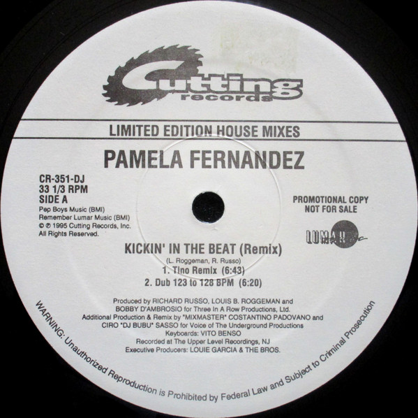 Pamela Fernandez - Kickin' In The Beat (Remix) | Cutting Records (CR-351)