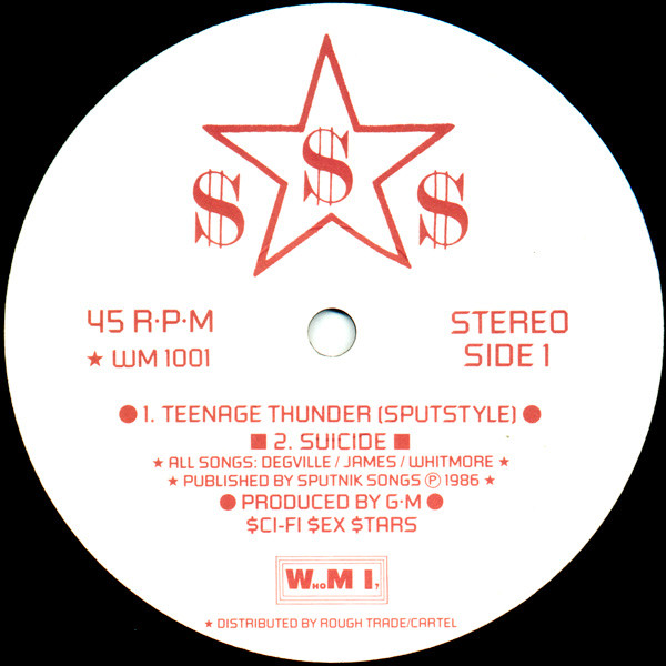 Sci-Fi Sex Stars - Rockit Miss U·S·A· / Teenage Thunder | Who M I? (WM 1001) - 4
