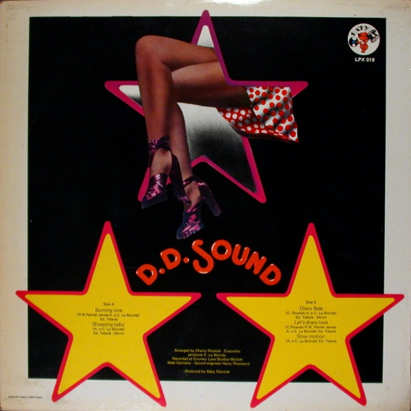 D.D. Sound - Disco Delivery | Baby Records (LPX 018) - 2 D.D. Sound - Disco Delivery | Baby Records (LPX 018) - 2