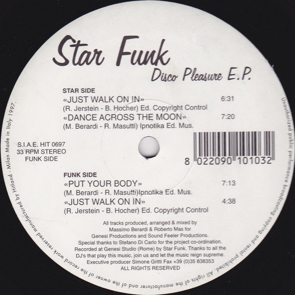 Star Funk - Disco Pleasure E.P. | Hitland (HIT 0697) - 2