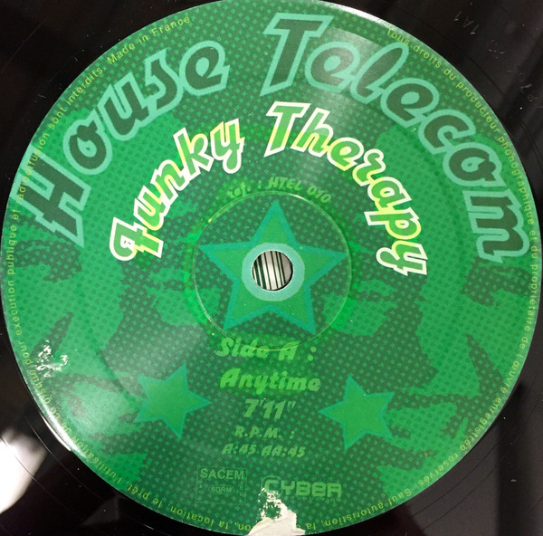 Funky Therapy - Anytime / Crying | House Telecom (HTEL 010) - 2