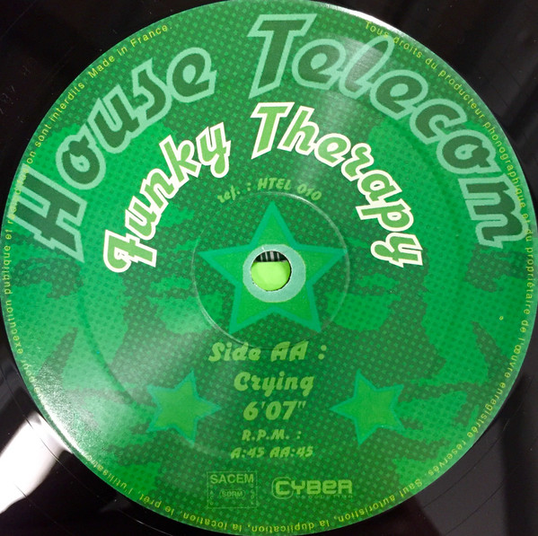 Funky Therapy - Anytime / Crying | House Telecom (HTEL 010) - 3