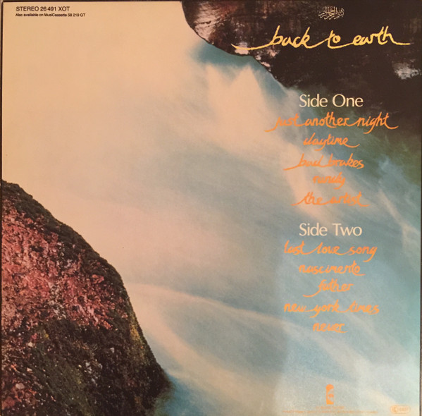 Back To Earth