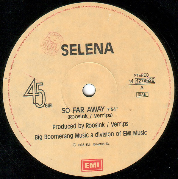 Selena - So Far Away | EMI (14 1274626) - 2