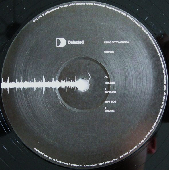 Kings Of Tomorrow - Dreams / Through | Defected (DFTD079) - 4 Kings Of Tomorrow - Dreams / Through | Defected (DFTD079) - 4