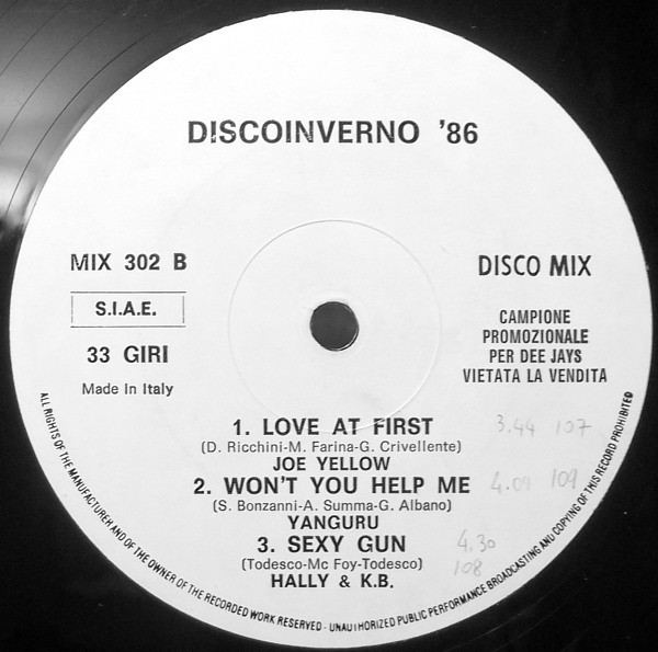 Various - Discoinverno '86 | Discomagic Records (MIX 302) - 2