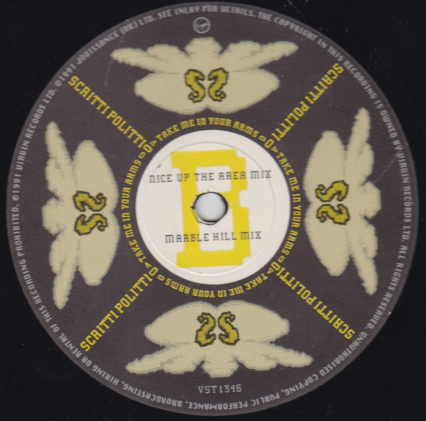 Scritti Politti And Sweetie Irie - Take Me In Your Arms And Love Me | Virgin (VST 1346) - 4 Scritti Politti And Sweetie Irie - Take Me In Your Arms And Love Me | Virgin (VST 1346) - 4