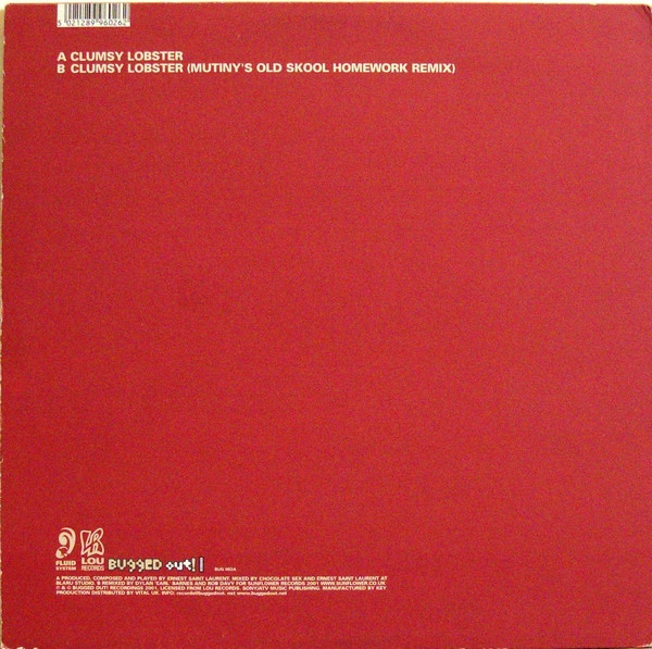 Ernest Saint Laurent - Clumsy Lobster | Bugged Out! Recordings (BUG002A) - 2 Ernest Saint Laurent - Clumsy Lobster | Bugged Out! Recordings (BUG002A) - 2