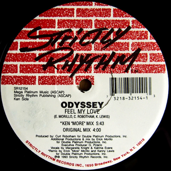 Odyssey - Feel My Love | Strictly Rhythm (SR12154) - 2 Odyssey - Feel My Love | Strictly Rhythm (SR12154) - 2