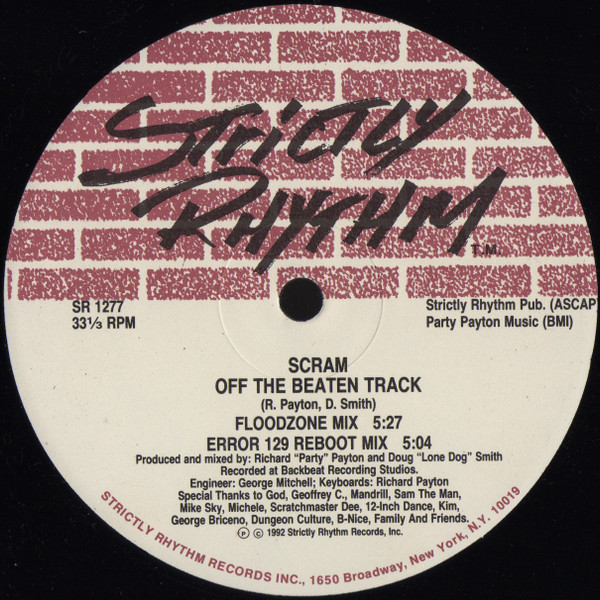Scram - Thank You / Off The Beaten Track | Strictly Rhythm (SR 1277) - main Scram - Thank You / Off The Beaten Track | Strictly Rhythm (SR 1277) - main