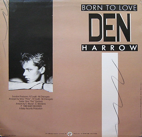 Den Harrow - Born To Love | Baby Records (BR 54092) - 2 Den Harrow - Born To Love | Baby Records (BR 54092) - 2