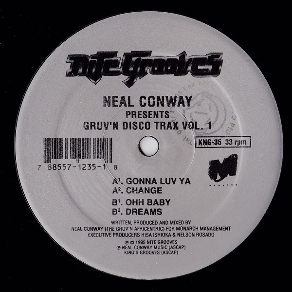 Neal Conway - Gruv'n Disco Trax Vol. 1 | Nite Grooves (KNG-35)