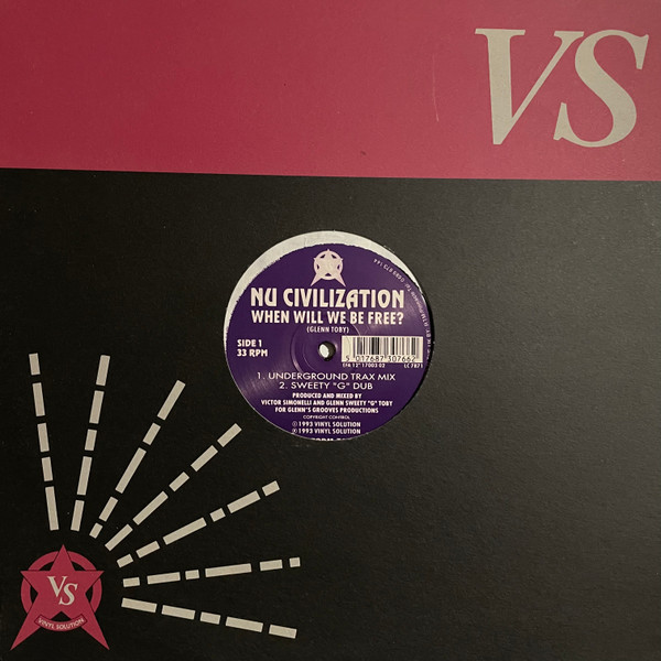 Nu Civilization - When Will We Be Free? / Destiny | Vinyl Solution (STORM 76) - main