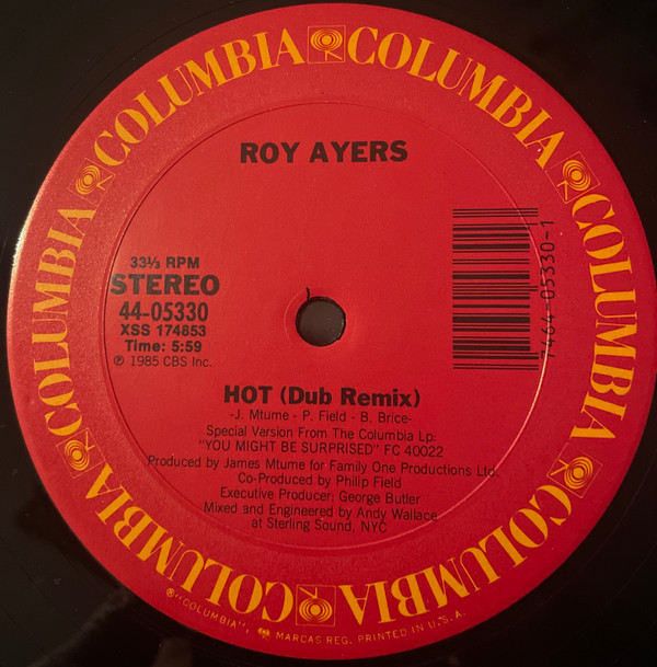 Roy Ayers - Hot | Columbia (44-05330) - 3