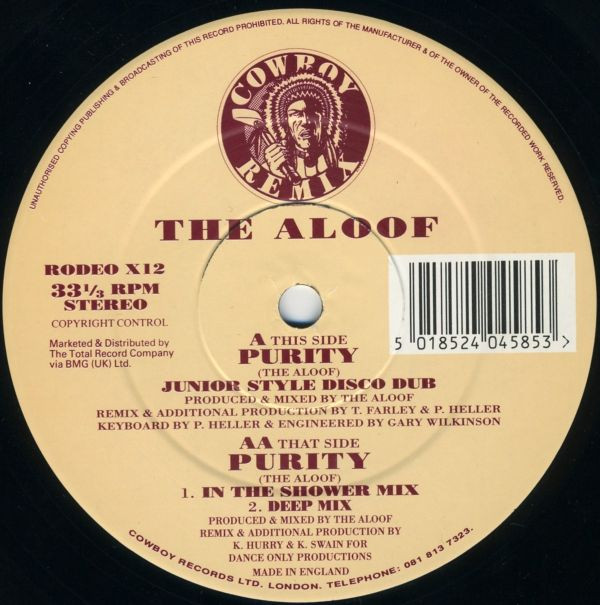 The Aloof - Purity (Remixes) | Cowboy Records (RODEO X12) - main The Aloof - Purity (Remixes) | Cowboy Records (RODEO X12) - main
