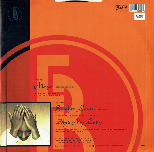 Errol Brown - Maya | WEA (YZ313T) - 2