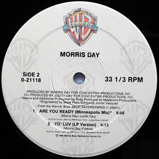 Morris Day - Are You Ready | Warner Bros. Records (0-21118) - 4
