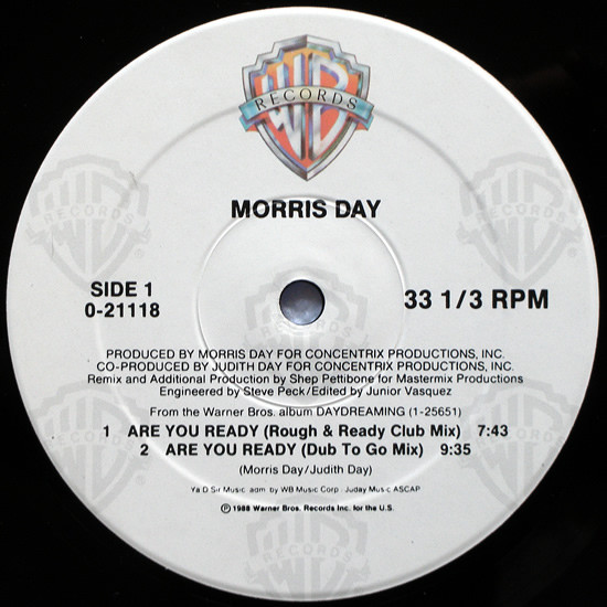 Morris Day - Are You Ready | Warner Bros. Records (0-21118) - 3