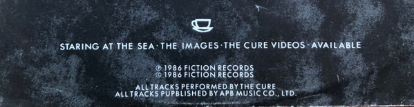 The Cure - Standing On A Beach · The Singles | Fiction Records (829 239-1) - 16 The Cure - Standing On A Beach · The Singles | Fiction Records (829 239-1) - 16