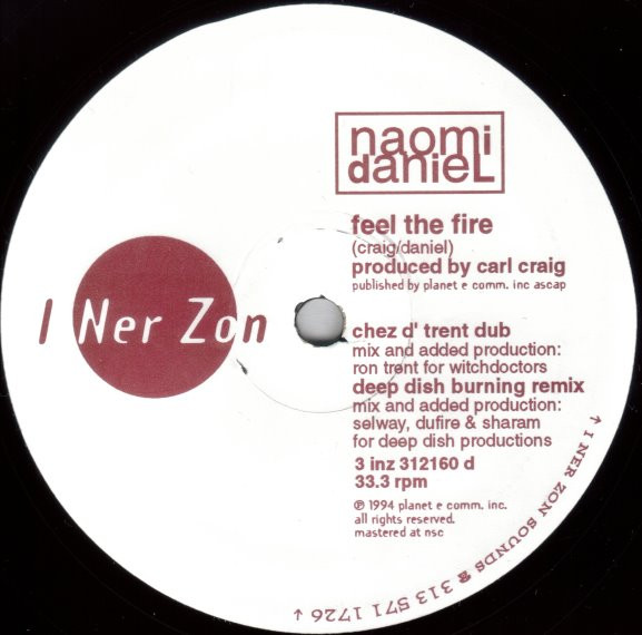 Naomi Daniel - Feel The Fire | I Ner Zon Sounds (3 inz 312160) - 4 Naomi Daniel - Feel The Fire | I Ner Zon Sounds (3 inz 312160) - 4