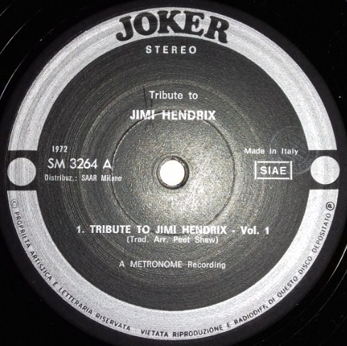 The Live Experience Band - Tribute To Jimi Hendrix | Joker (SM 3264) - 3