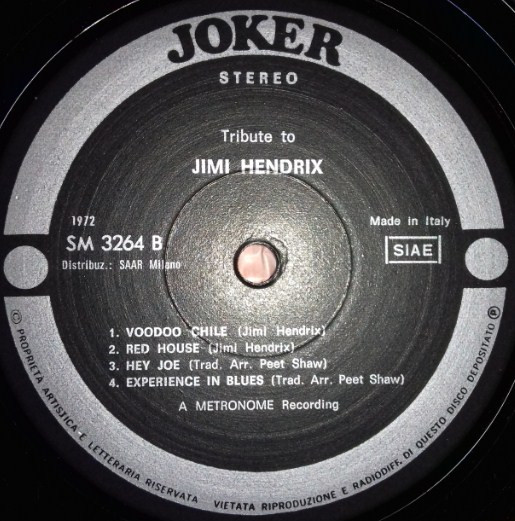 The Live Experience Band - Tribute To Jimi Hendrix | Joker (SM 3264) - 4