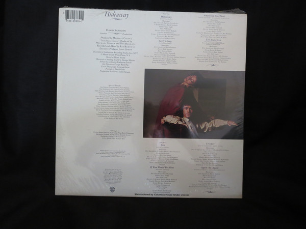 David Sanborn - Hideaway | Warner Bros. Records (BSK 3379) - 2