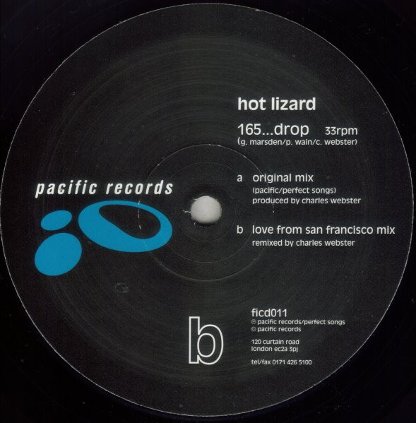 Hot Lizard - 165...Drop | Pacific Records (ficd011) - main Hot Lizard - 165...Drop | Pacific Records (ficd011) - main