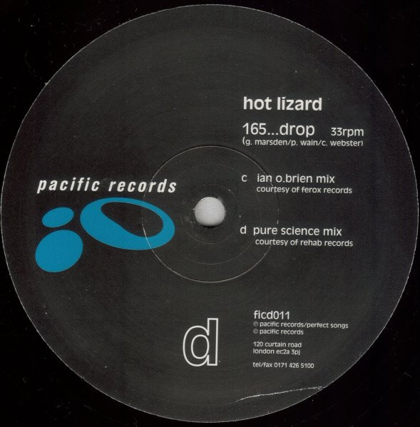 Hot Lizard - 165...Drop | Pacific Records (ficd011) - 3 Hot Lizard - 165...Drop | Pacific Records (ficd011) - 3