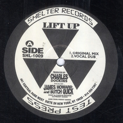 Butch Quick And James Howard - Lift Up | Shelter Records (SHL-1009)