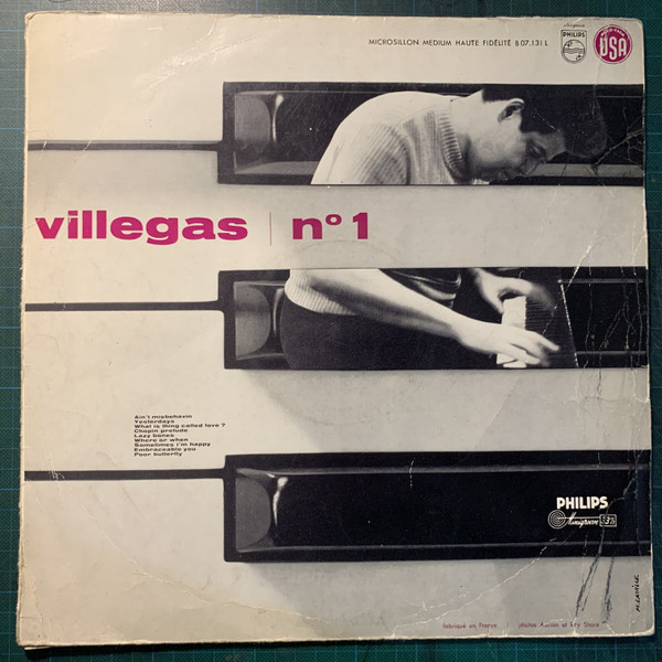 Enrique Villegas - Nº 1 | Philips (B 07.131 L)