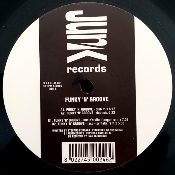 Stefano Fontana - Funky 'n' Groove | Junk Records (JK 001)