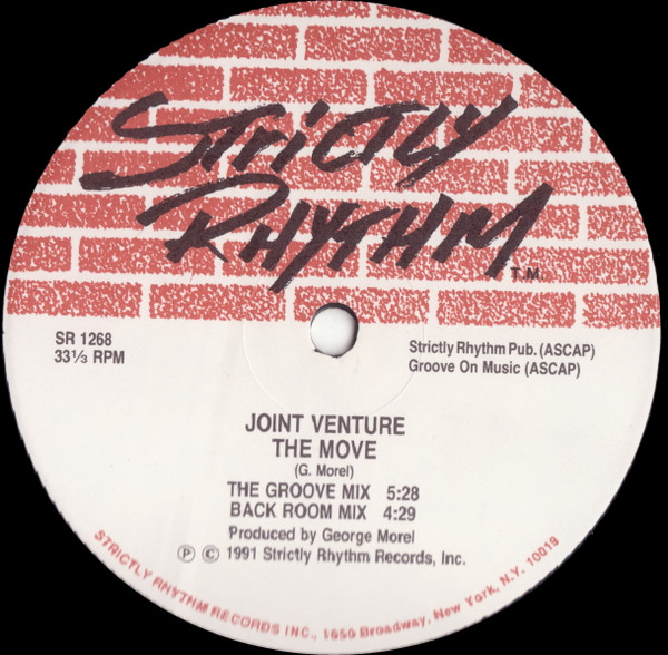 Joint Venture - The Move | Strictly Rhythm (SR 1268) - 2 Joint Venture - The Move | Strictly Rhythm (SR 1268) - 2