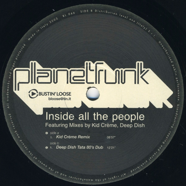 Planet Funk - Inside All The People | Bustin' Loose Recordings (BL046) - 2 Planet Funk - Inside All The People | Bustin' Loose Recordings (BL046) - 2