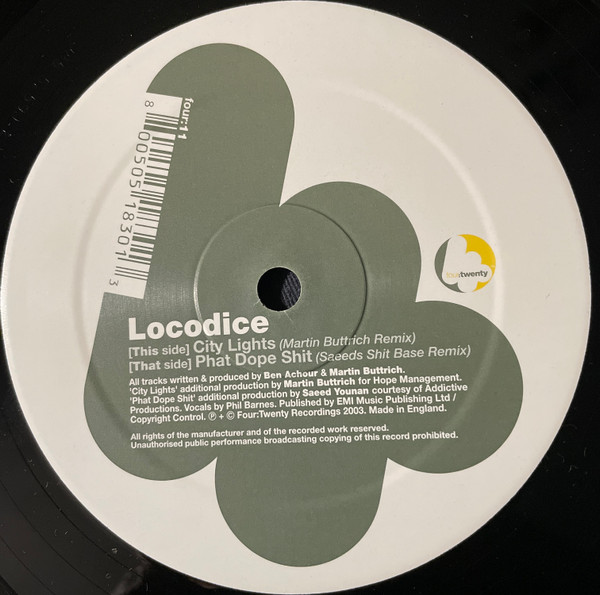 Loco Dice - City Lights / Phat Dope Shit (Remixes) | Four:Twenty Recordings (four:11) - 3 Loco Dice - City Lights / Phat Dope Shit (Remixes) | Four:Twenty Recordings (four:11) - 3
