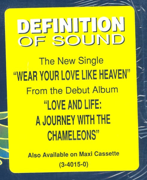 Definition Of Sound - Wear Your Love Like Heaven | Cardiac Records (3-4015-0) - 3 Definition Of Sound - Wear Your Love Like Heaven | Cardiac Records (3-4015-0) - 3