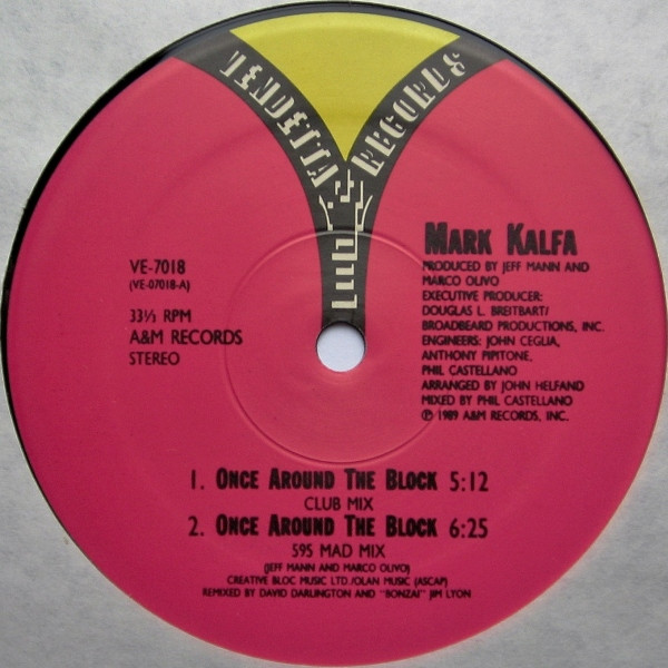 Mark Kalfa - Once Around The Block | Vendetta Records (VE-7018)