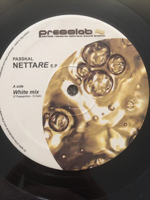 Passkal - Nettare EP | Presslab Records (PS 023) - main