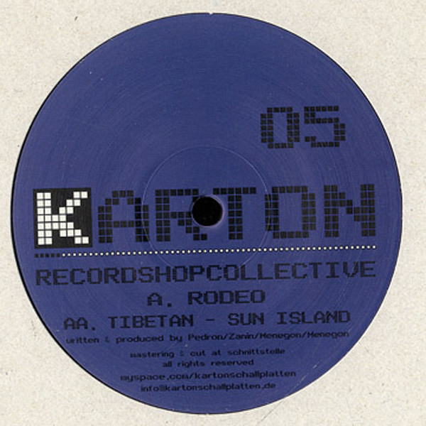 Recordshopcollective - Rodeo EP | Karton Schallplatten (Karton 05) - main Recordshopcollective - Rodeo EP | Karton Schallplatten (Karton 05) - main