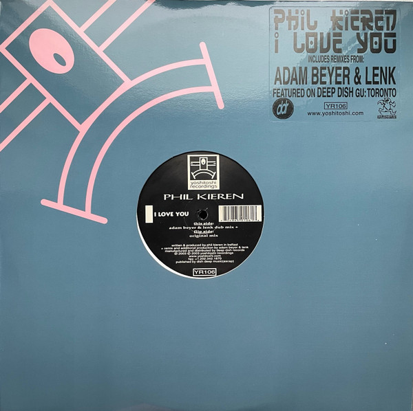 Phil Kieran - I Love You | Yoshitoshi Recordings (YR106) - main Phil Kieran - I Love You | Yoshitoshi Recordings (YR106) - main
