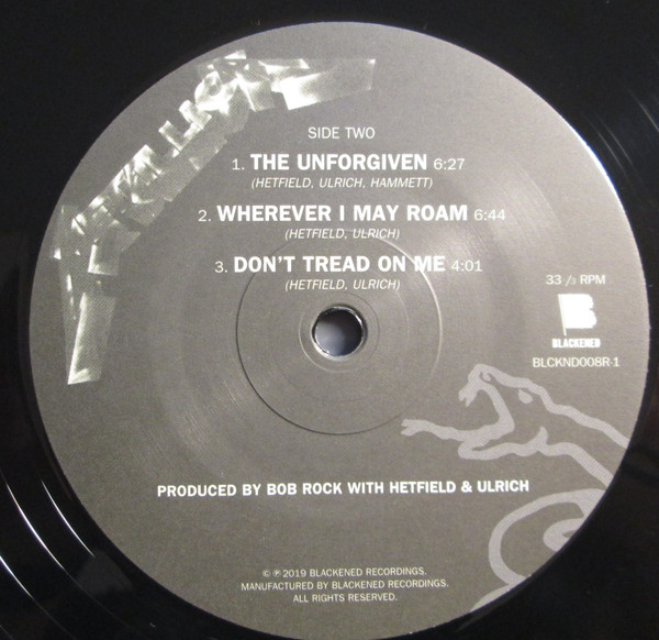 Metallica - Metallica | Blackened (BLCKND008R-1) - 5 Metallica - Metallica | Blackened (BLCKND008R-1) - 5