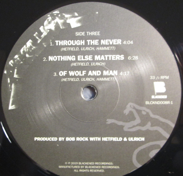 Metallica - Metallica | Blackened (BLCKND008R-1) - 6 Metallica - Metallica | Blackened (BLCKND008R-1) - 6
