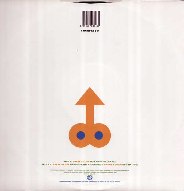 Raze - Break 4 Love | Champion (CHAMP 12.314) - 2
