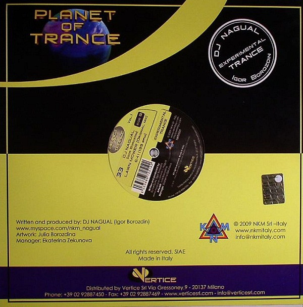 Igor Borozdin - Planet Of Trance Vol 1 | NKM Italy (NKM001) - 2