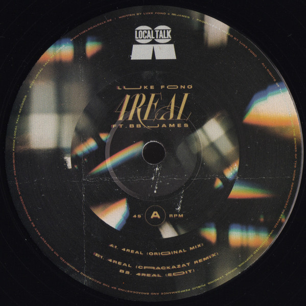 Luke Fono Ft BB James - 4 Real | Local Talk (LT113) - main