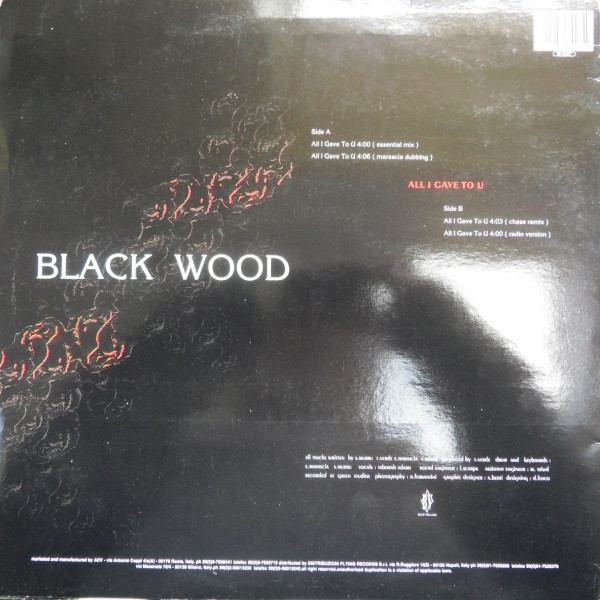 Blackwood - All I Gave To You | Blue Village (BV 3027) - 4