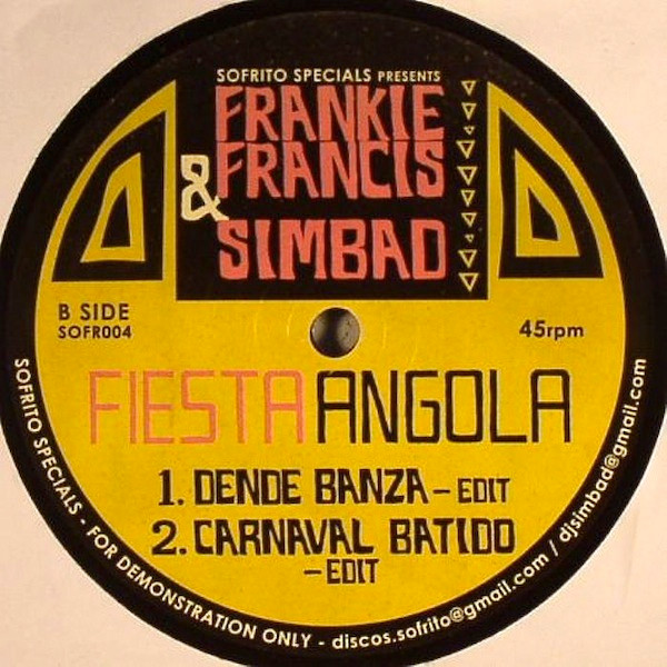 Frankie Francis & Simbad - Fiesta Angola | Sofrito Specials (SOFR004) - 2 Frankie Francis & Simbad - Fiesta Angola | Sofrito Specials (SOFR004) - 2