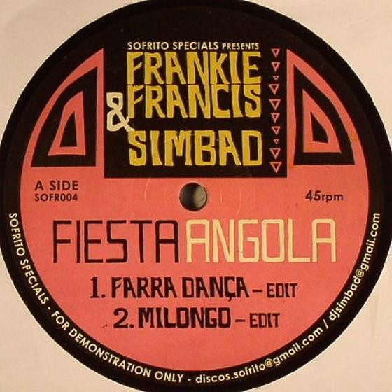 Frankie Francis & Simbad - Fiesta Angola | Sofrito Specials (SOFR004) - main Frankie Francis & Simbad - Fiesta Angola | Sofrito Specials (SOFR004) - main