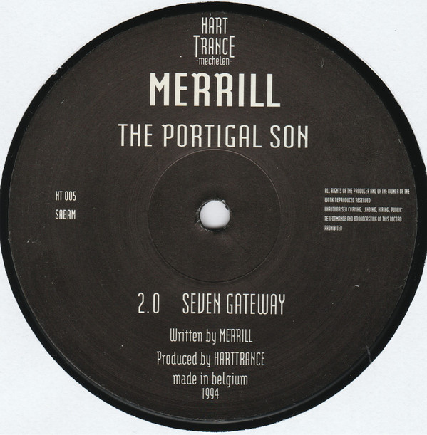 Merrill - The Portigal Son | Hart Trance Mechelen (HT 005) - 2